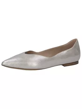 Балетки Caprice Ballerina, цвет silver metal.