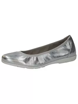 Балетки Caprice Ballerina, цвет SILVER METAL.