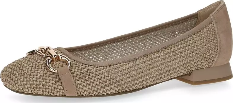 Балетки CAPRICE Ballet Flats, коричневый
