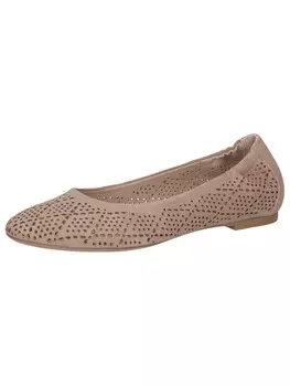Балетки Caprice, цвет bark suede