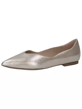 Балетки Caprice, цвет taupe metallic