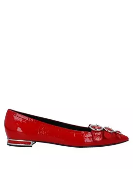 Балетки Casadei, красный