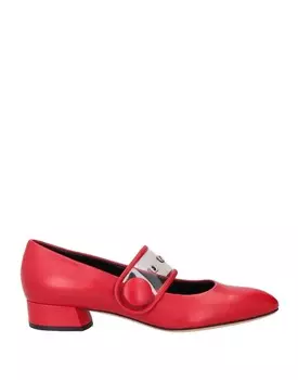 Балетки Casadei, красный