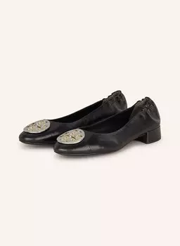 Балетки claire TORY BURCH, черный
