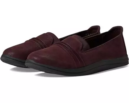 Балетки Clarks Breeze Sol, цвет Burgundy Synthetic
