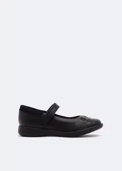 Балетки CLARKS Etch bright ballerinas, черный