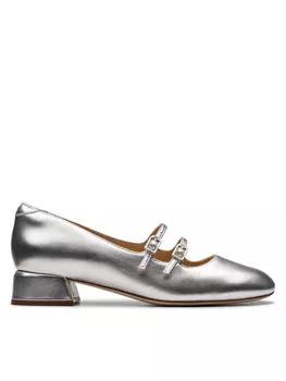 Балетки Clarks farben, серебро