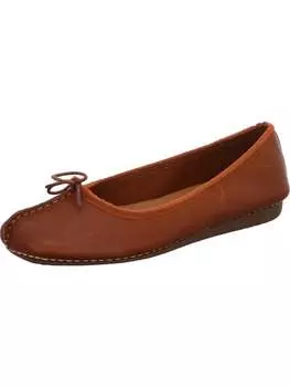 Балетки Clarks, коричневый