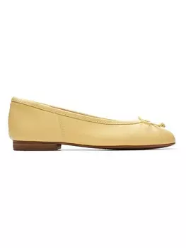 Балетки Clarks Leder Fawna, желтый
