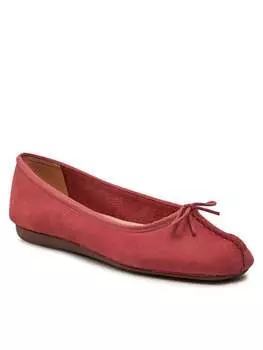Балетки Clarks, розовый