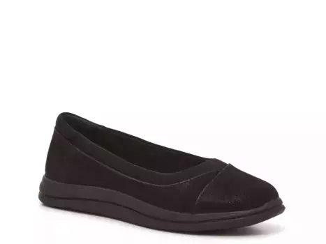 Балетки Cloudsteppers Breeze Ayla Clarks, Black Suede