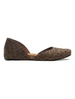 Балетки Comfortfusse Leder, цвет braun/schwarz