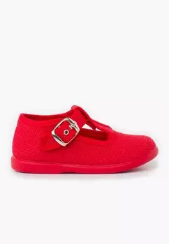 Балетки CON HEBILLA Pisamonas, цвет rojo