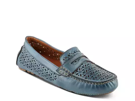 Балетки Crain Moccasin Spring Step, синий