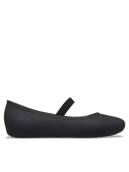 Балетки Crocs, черный