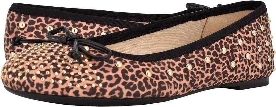 Балетки Curvy 2 Nine West, цвет Cheetah