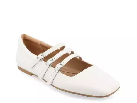 Балетки Darlin Flat Journee Collection, белый