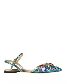 Балетки Dolce&Gabbana, бирюзовый