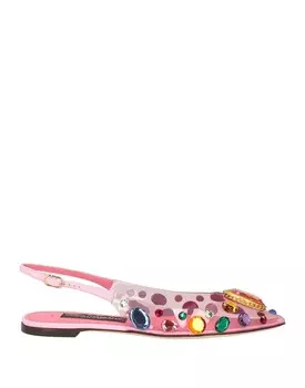 Балетки Dolce&Gabbana, розовый