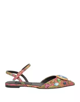Балетки Dolce&Gabbana, зеленый
