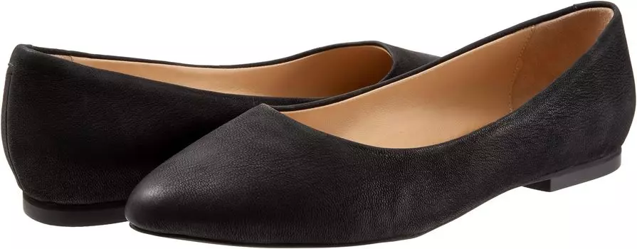 Балетки Estee Trotters, цвет Black Nubuck