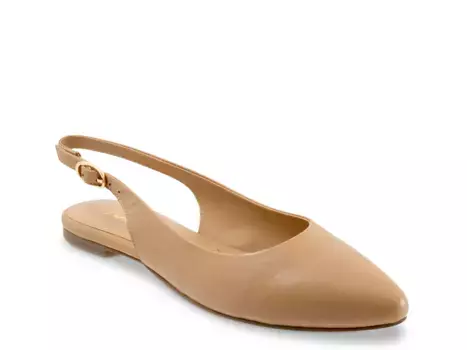 Балетки Evelyn Flat Trotters, цвет tan
