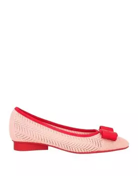 Балетки Ferragamo, светло-розовый