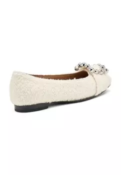 Балетки FLATS WITH ACCESSORY Frau Shoes, пестрый бежевый