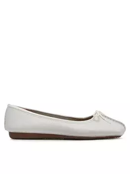 Балетки Freckle Ice Clarks, белый