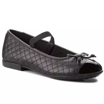 Балетки Geox JPlie'B, черный