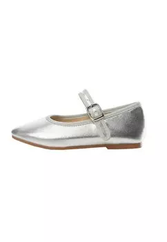 Балетки GIGIPB Mango Kids, цвет silver