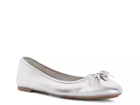 Балетки Hallo Dune London, Silver Metallic