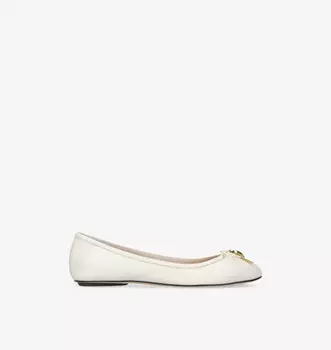 Балетки Iris из кожи Chloe, белый