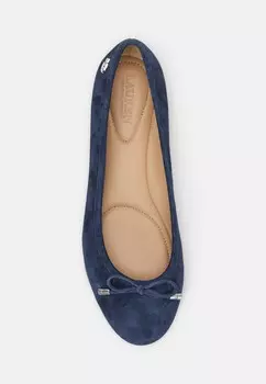 Балетки JAYNA SUEDE FLAT Ralph Lauren, темно-синий