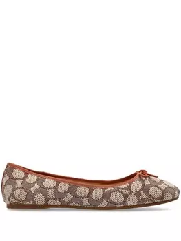 Балетки Эбигейл Coach, коричневый