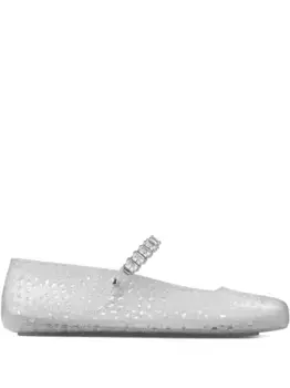 Балетки Jelly JIMMY CHOO, серебяный