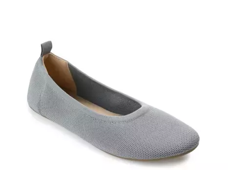 Балетки Jersie Foldable Ballet Flat Journee Collection, серый