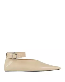 Балетки Jil Sander, бежевый