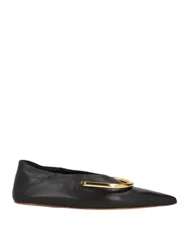 Балетки Jil Sander, черный