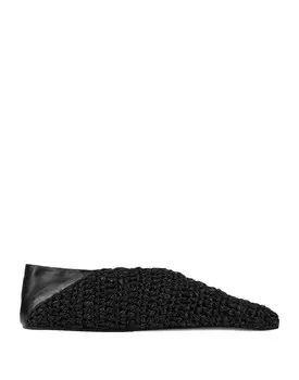 Балетки Jil Sander, черный