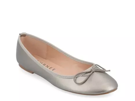 Балетки Journee Collection Vika, металлик