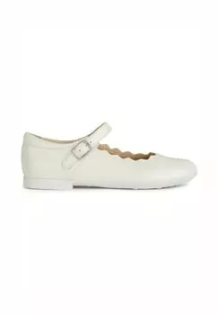Балетки JR PLIE Geox, цвет white