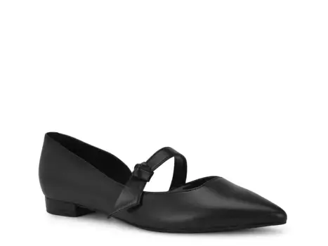 Балетки Lamond Mary Jane Flat Nine West, черный