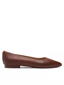 Балетки LAUREN RALPH LAUREN, коричневый