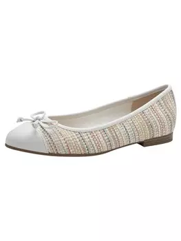 Балетки Marco Tozzi, цвет white multi