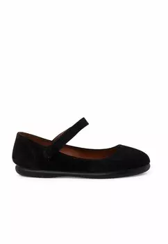 Балетки MERCEDITAS Pisamonas, цвет metallic black
