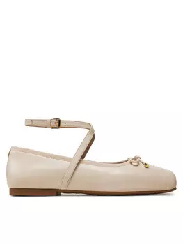 Балетки Michael Kors Collette Leather Ballet Flat 40T4CTFP1L, бежевый