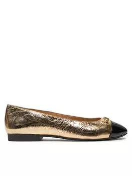 Балетки MICHAEL Michael Kors Rebecca Flex Ballet 40F4RBFP1M Oro, золотой