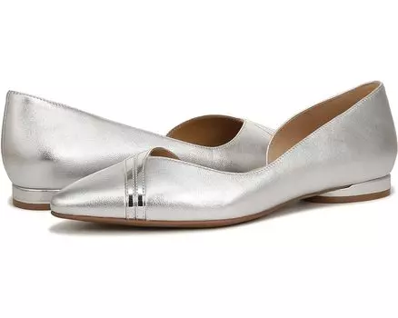Балетки Naturalizer Henrietta, цвет Silver Leather