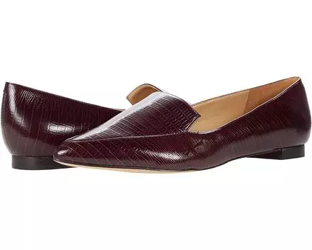 Балетки Nine West Abay Flat, цвет Dark Red Texture